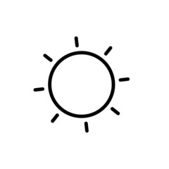 sun design template illustration
