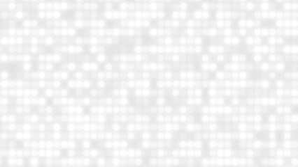 Dot white gray pattern gradient texture background. Abstract  technology big data digital background. 3d rendering.