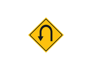 Arrow, direction, U Turn icon. Vector illustration.