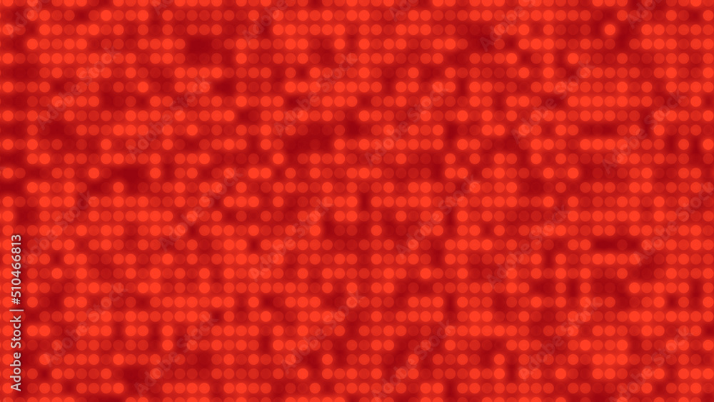Poster abstract dot pattern red light gradient texture technology background.
