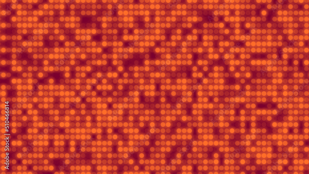Poster abstract dot orange color pattern gradient texture technology background.
