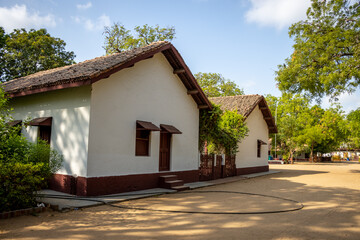 Fototapeta na wymiar Gandhi Aashram - home of Mahatma Gandhi, he used to run operations of freedom from Gandhi Aashram (ahmedabad) financial city of Gujarat. 