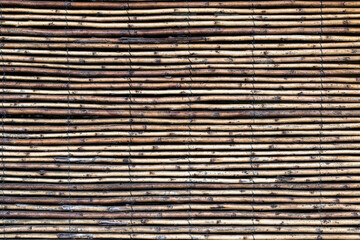 Natural brown dry cane texture	
