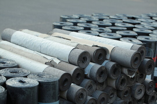 roofing material rolls