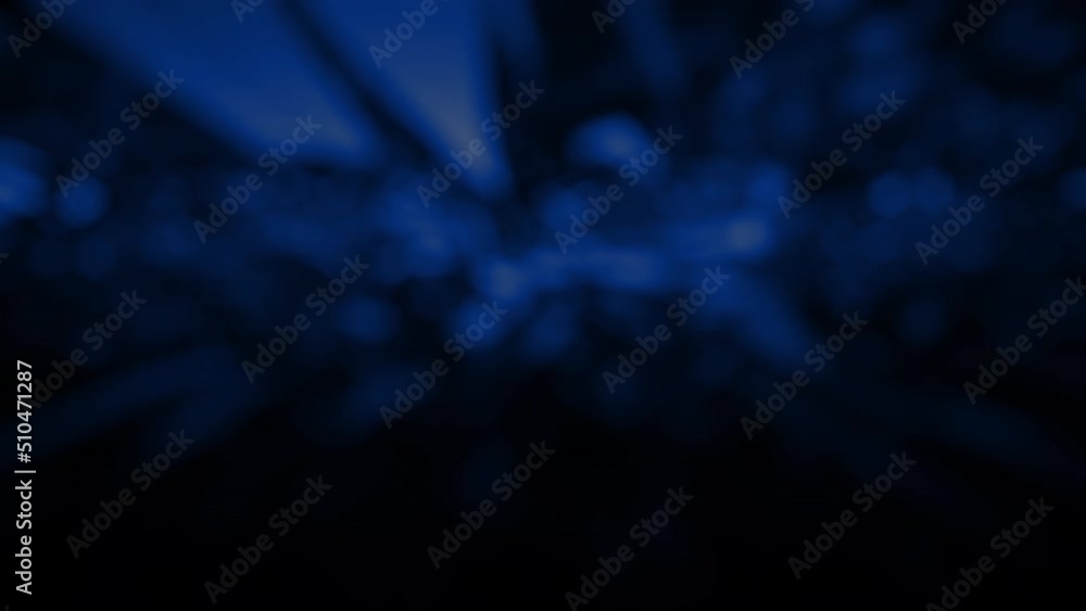 Aufkleber blue abstract sparkling and shimmering light leaks background - loop video