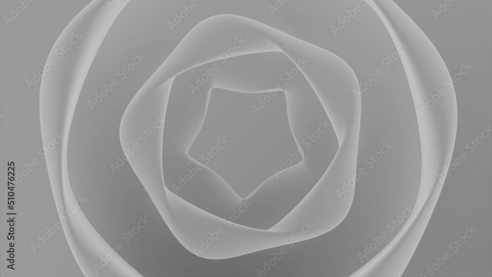 Poster gray and yellow background.design.bright animation that moves and expands with transparent circles a