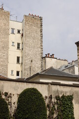 Urbanscape in the city of Paris, France