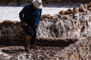 Salina de Maras no Vale de Urubamba