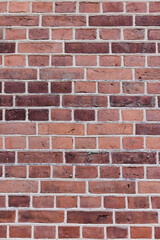 Red bricks wall texture background resource