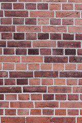 Red bricks wall texture background resource