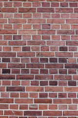 Red bricks wall texture background resource