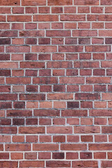 Red bricks wall texture background resource