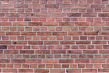 Red bricks wall texture background resource