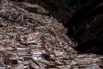 Salina de Maras no Vale de Urubamba