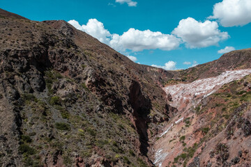 Salina de Maras no Vale de Urubamba