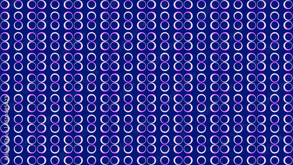 Poster blue animation.design.bright animation with white lanterns that shine and shimmer with different lig