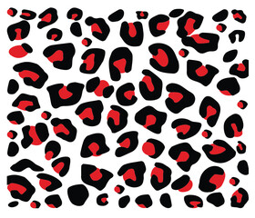 red leopard print svg png, red cheetah print svg, red leopard svg, red cheetah svg, circle red leopard print svg, red leopard heart svg 
