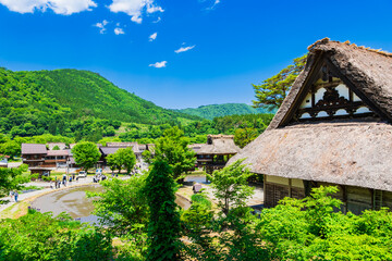 世界遺産　白川郷