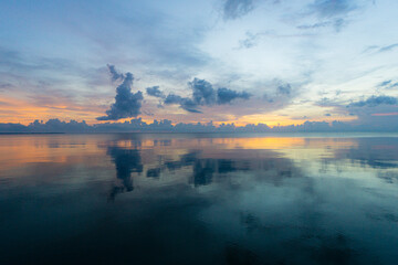 Fototapeta premium Caribbean Sunrise, Belize