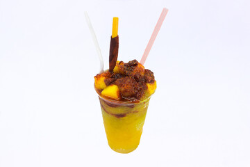 raspado de mango con tamarindo 