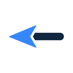 Arrow, back, left icon