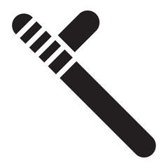 baton glyph icon