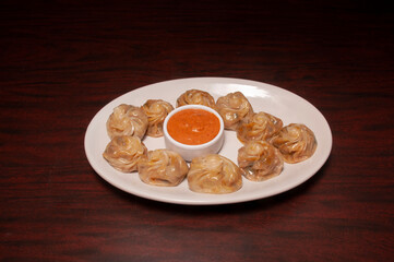 Chinese Steamed Vegetable Momo