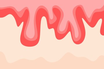 Simple background with melting liquid pattern and some copy space area