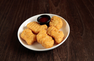 Mild drag nugget on the table