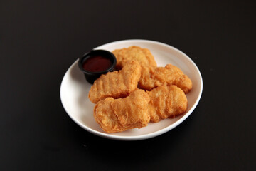 Mild drag nugget on the table