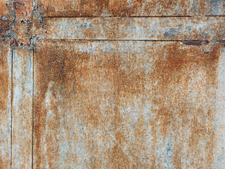 Rusty metal plate texture for background