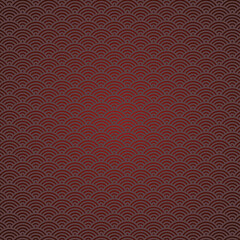 Red dark background with a wavy gray pattern
