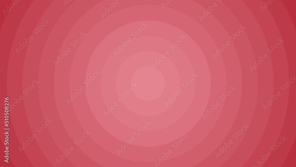 Wall mural the transitions of gradational circle shapes at 60fps. included 3 color patterns.