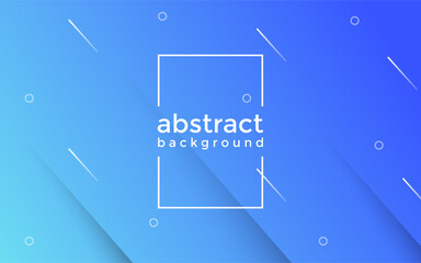 Abstract gradient blue modern design background