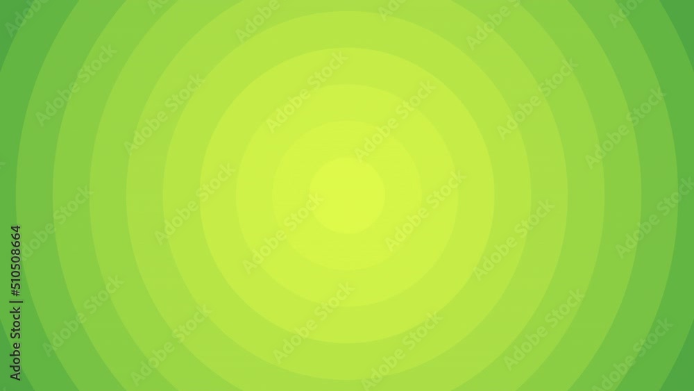 Wall mural the transition of gradational circle shapes at 60fps. included 3 color patterns.