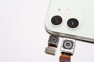 camera modules being used in mobile phones. development of mobile cameras. Digital camera lens...