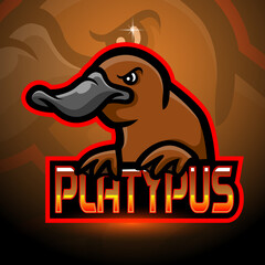 Platypus esport logo mascot design - 510513479