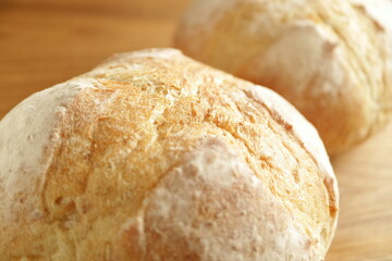 bread on a table　french bread