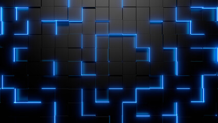 Concrete Cubes Background