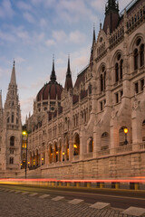 Obraz premium The Hungarian Parliament Building in Budapest