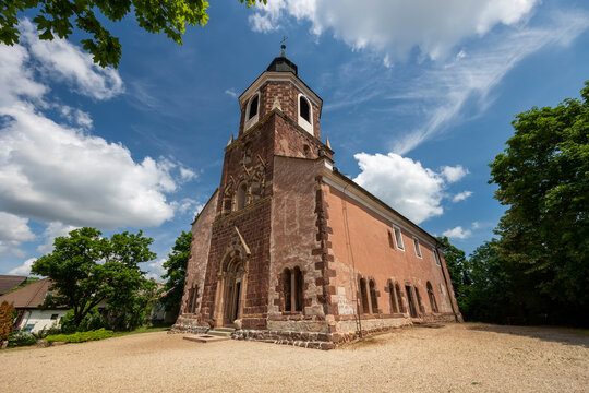 Medieval old chapel in Felsoors, Hungary