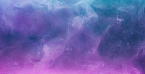 Smoke flow. Magic poison. Blue pink acrylic paint mix. Abstract art background shot on Red Cinema camera 6k.