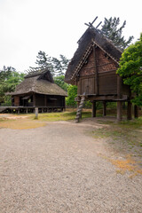 Fototapeta na wymiar 秋田県　古代住居建築