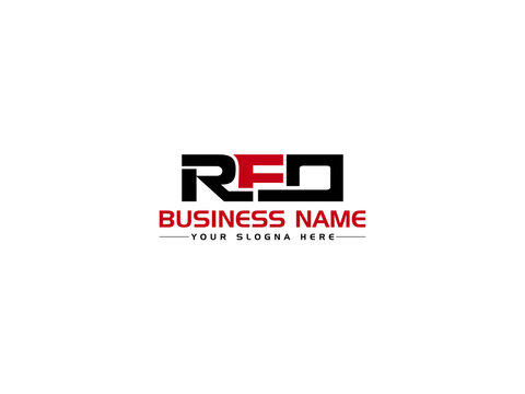 Modern RFO Logo Letter Design, Creative RF Logo Icon Vector For Any Type Of Business