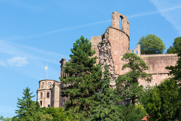 Schloss Heidelberg (Heidelberg Castle): Ruins ot the tower 