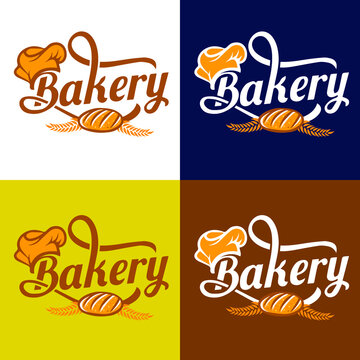 Bakery Logo Design Bakery Logo Emblem Stock Vector