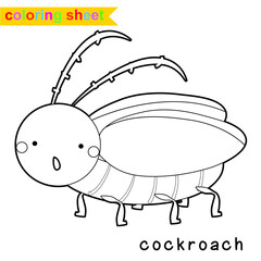 Coloring sheet for children. Educational printable about animals. Vector illustrations.