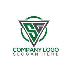 Perfect SG Letter Logo