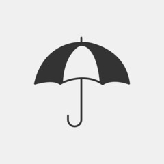  Umbrella vector icon illustration sign