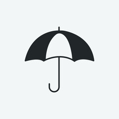  Umbrella vector icon illustration sign